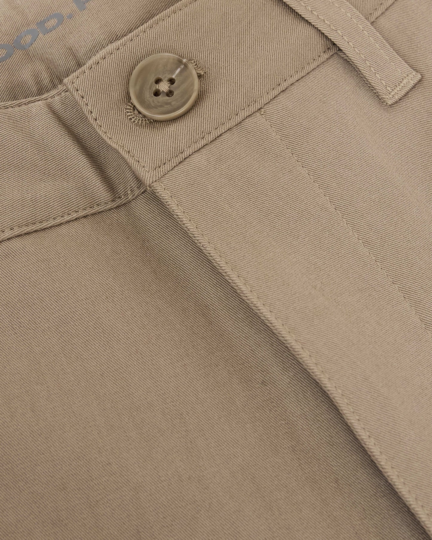 Khaki Smal Twill Chinosbukse