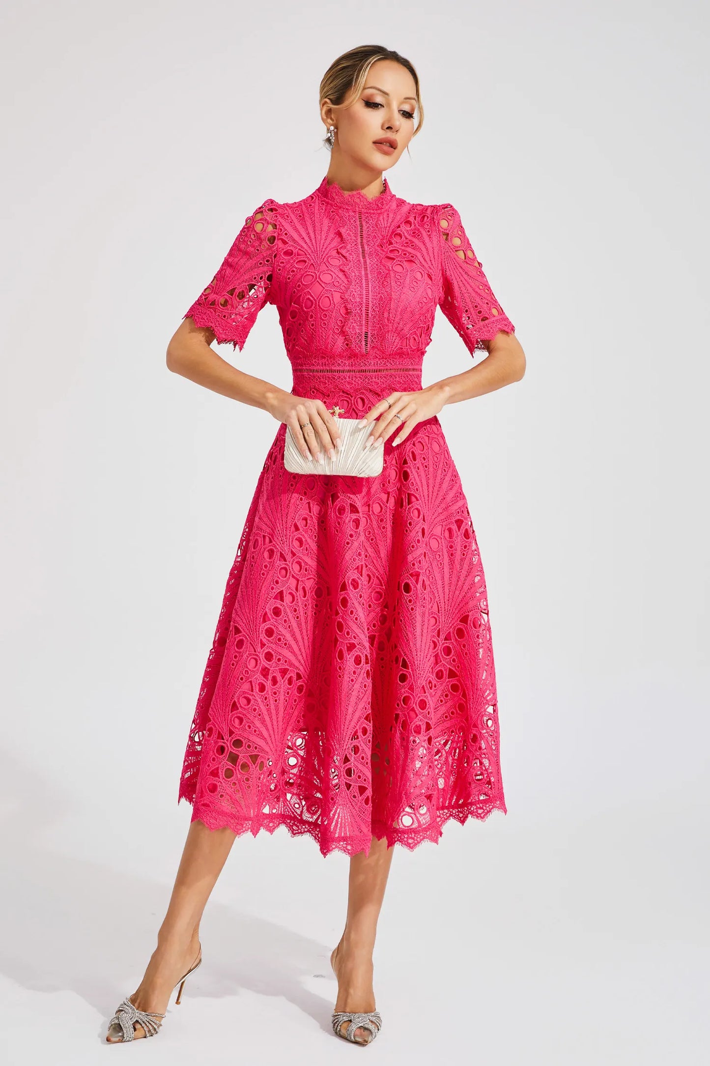 Frida | Cut-Out Midi Kjole