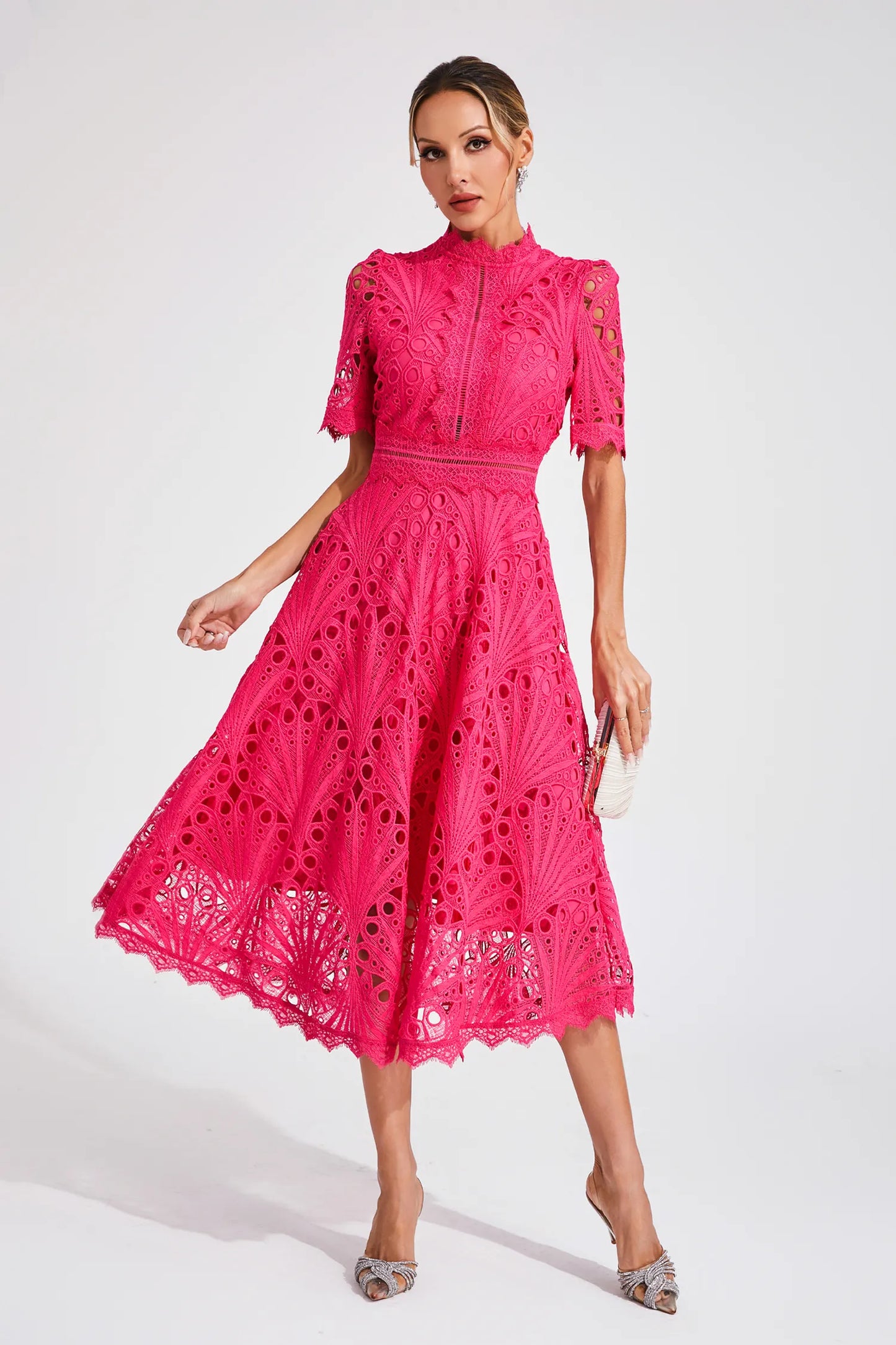 Frida | Cut-Out Midi Kjole