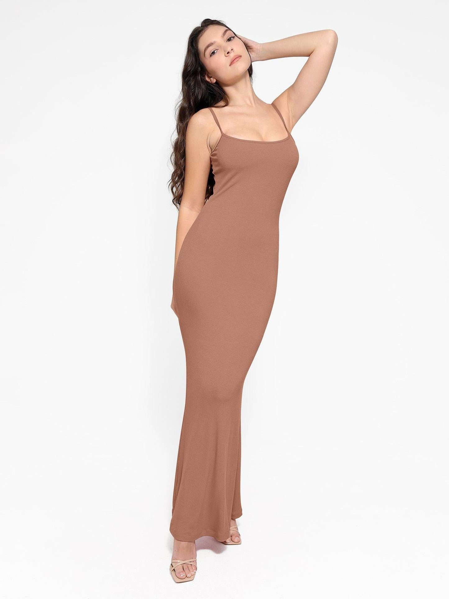 Emma | Shapewear Modal Slankende Maxi Slipkjole