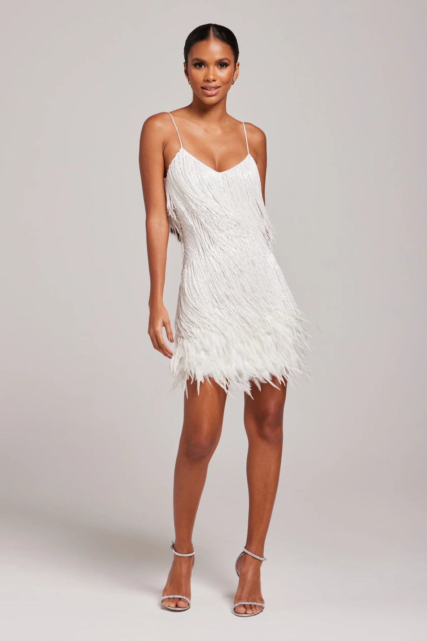 Sofia Feather Mini Kjole