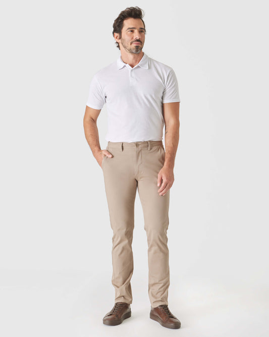 Khaki Smal Twill Chinosbukse