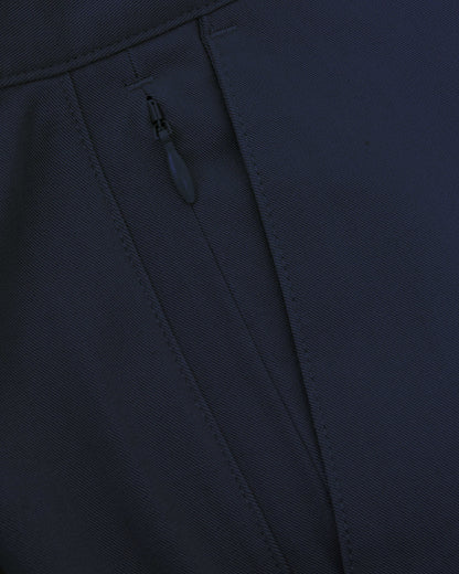 Marineblå Smal Twill Chinosbukse
