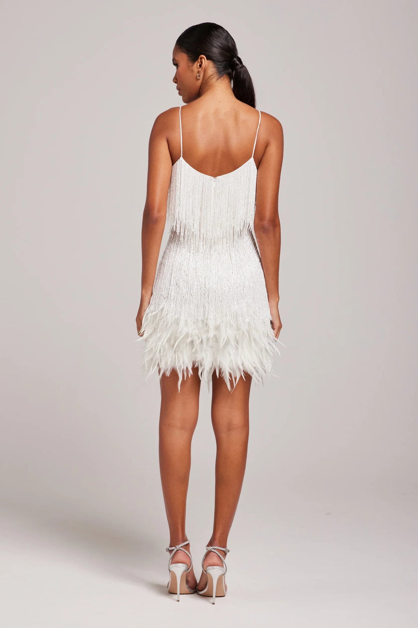 Sofia Feather Mini Kjole