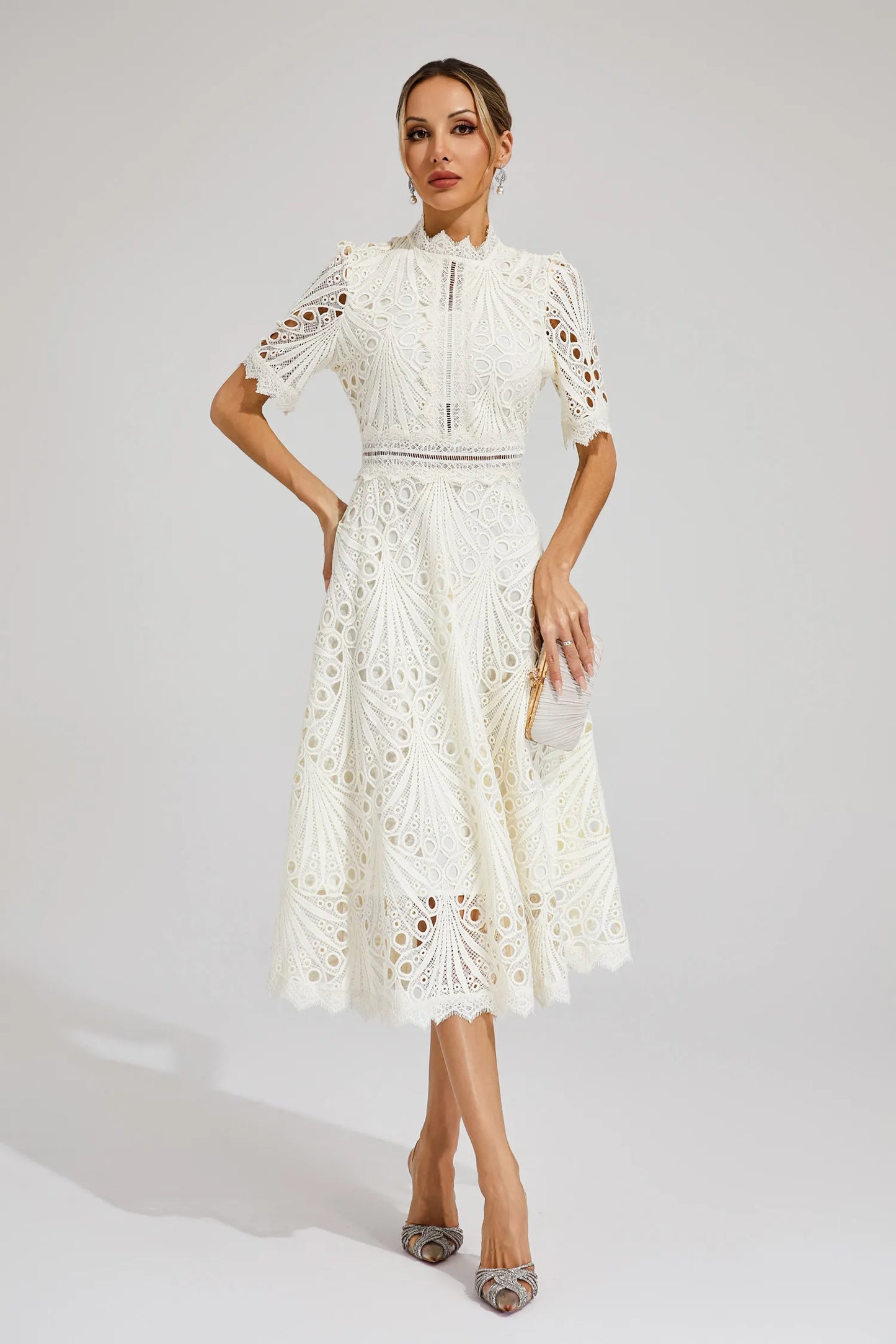 Frida | Cut-Out Midi Kjole