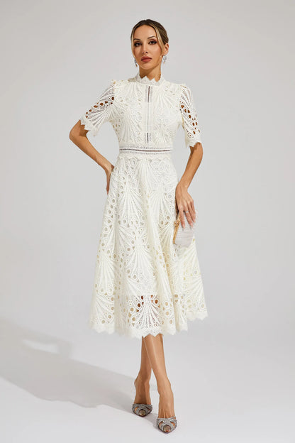 Frida | Cut-Out Midi Kjole