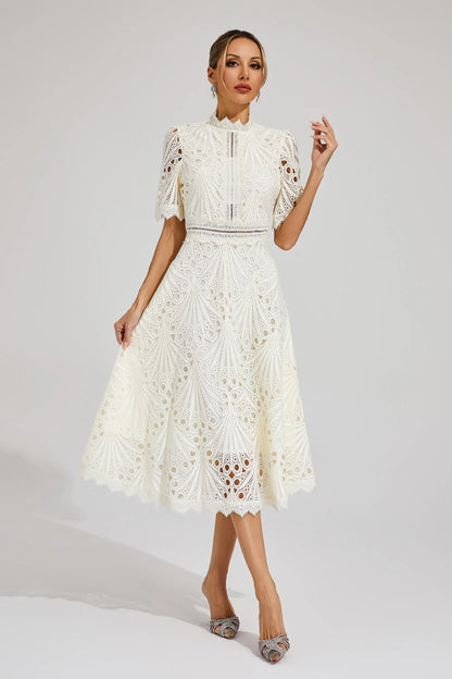 Frida | Cut-Out Midi Kjole
