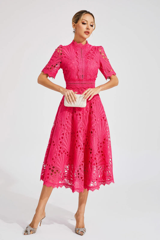 Frida | Cut-Out Midi Kjole