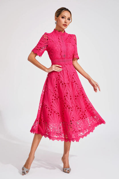 Frida | Cut-Out Midi Kjole