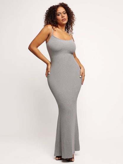 Emma | Shapewear Modal Slankende Maxi Slipkjole