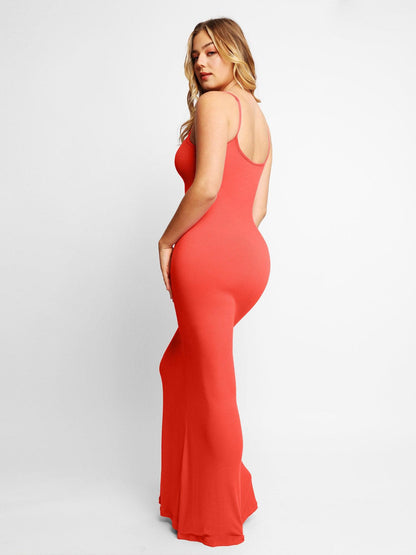 Emma | Shapewear Modal Slankende Maxi Slipkjole