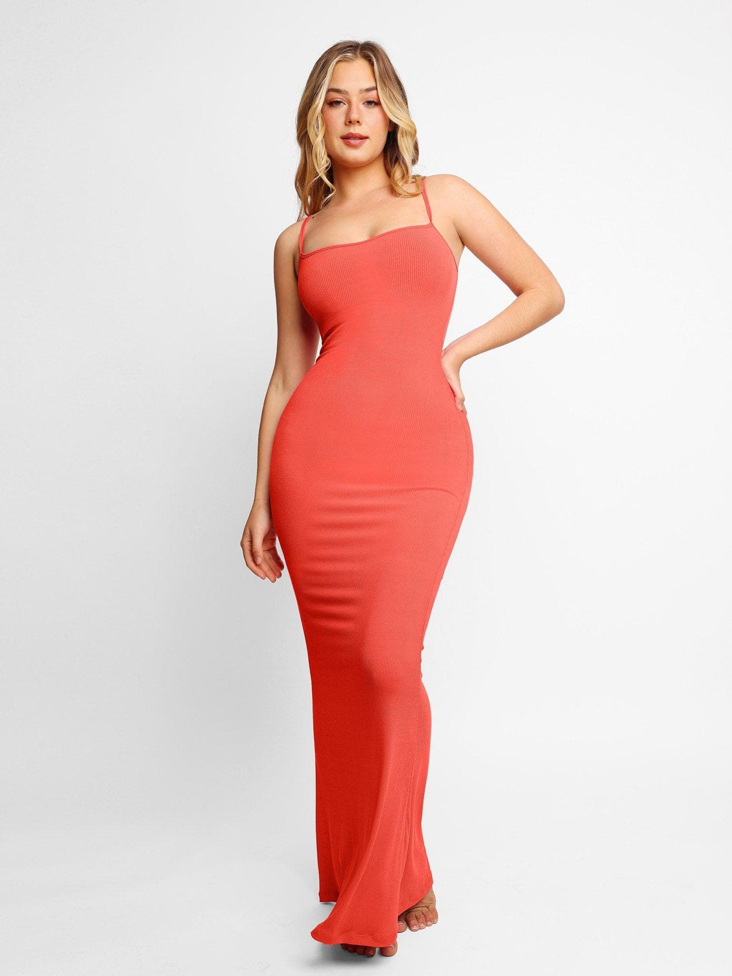 Emma | Shapewear Modal Slankende Maxi Slipkjole