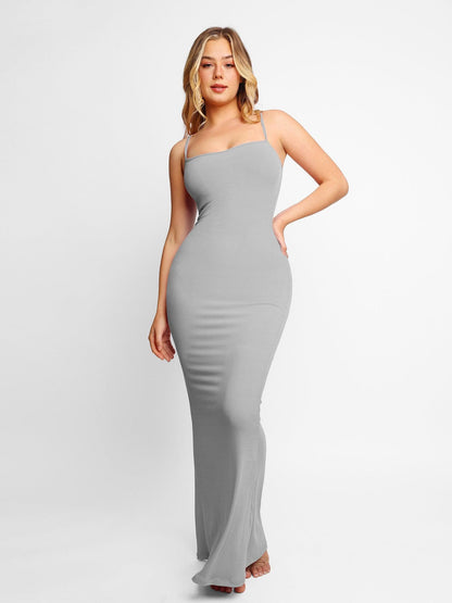 Emma | Shapewear Modal Slankende Maxi Slipkjole