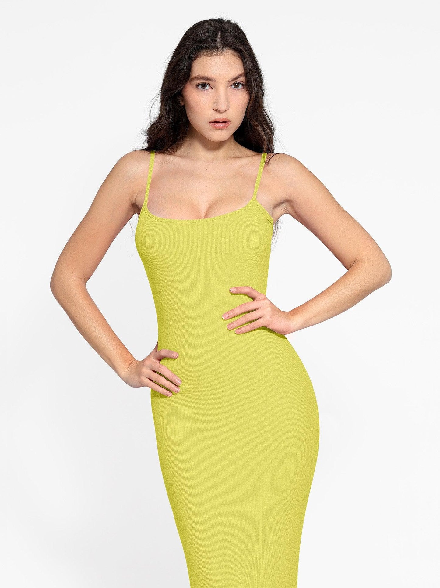 Emma | Shapewear Modal Slankende Maxi Slipkjole