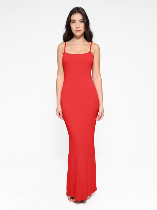 Emma | Shapewear Modal Slankende Maxi Slipkjole